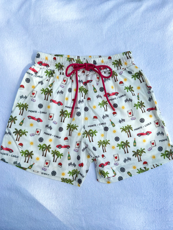Men's Swim Shorts in Monte-Carlo prints