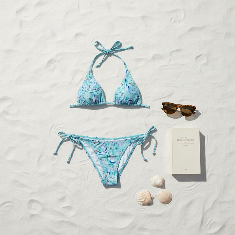 Bikini Bianca in Artichoke Print