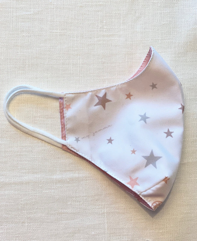Mask in Star mix print - Adult size